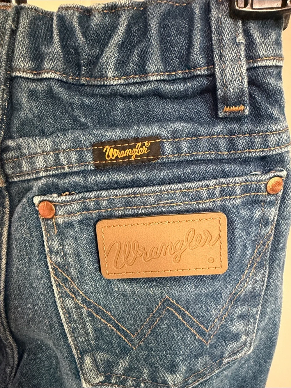 Wrangler Boy’s 8 Slim Blue Straight Jeans